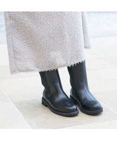 MODE ET JACOMO <carino>【レイン対応】サイドゴアショートブーツ