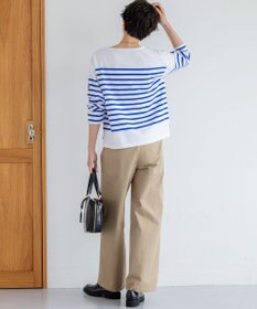 23区 L 【Oggi9月号掲載/洗える】ストレッチギャバ チノ パンツ