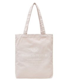 Maison de FLEUR EC限定ブランドロゴプリントキャンバストート