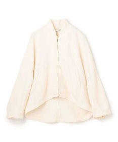 BEIGE， 【洗える】POMONA / ゴールドジップライトブルゾン