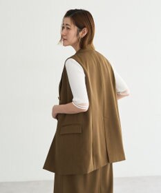 YECCA VECCA ドライタッチ金釦テーラードジレ