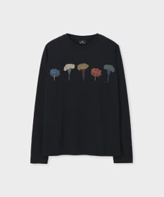 Paul Smith ペインティングフラワー 長袖Tシャツ