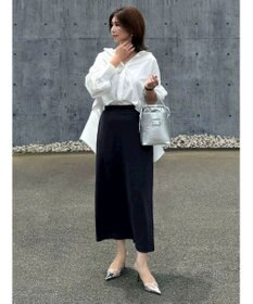 Green Parks バックスリットポンチスカート