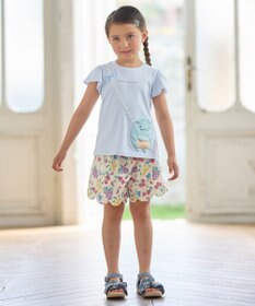 ANY KIDS 【WEB限定/すみっコぐらし】ポシェットTシャツ