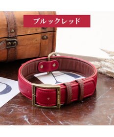 PET PARADISE ペットパラダイス ソフトレザー首輪 《ブルックレッド》 Ｍ