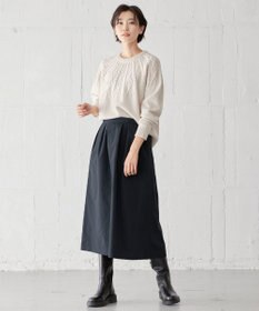 J.PRESS LADIES L 【WEB限定・洗える】 EIGER CORD 求心編み ニット