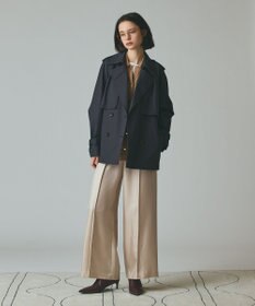 GRACE CONTINENTAL シルクツイルイージーパンツ