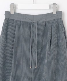 自由区 L 【17号サイズまで展開・SHIHOさん着用】ソフトコーデュロイ スカート