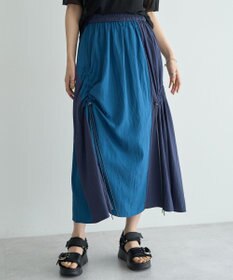 YECCA VECCA ドロストデザインロングスカート