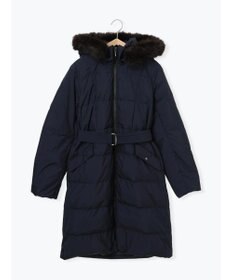 Te chichi 【宮本茉由着用】フードロングダウンコート