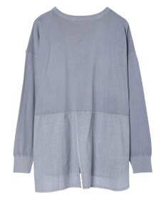 Green Parks ピグメントドッキングスリットデザインチュニック