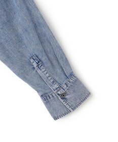 UNFILO 【UNFILO DENIM LIGHT】 クロップドシャツ