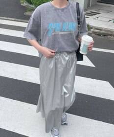 WEGO 【綿100%】ヴィンテージウォッシュグラフィックTシャツ