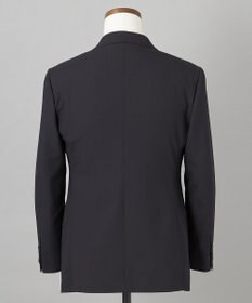 GOTAIRIKU オールシーズン対応【御幸毛織】WOOL×SOLOTEX ストレッチスーツ（ブラックストライプ）