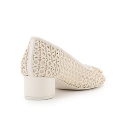 TOCCA CROCHET WITH RIBBON PUMPS パンプス