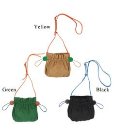 tsumori chisato CARRY ギャザー ショルダーバッグ ミニバッグ ポシェット