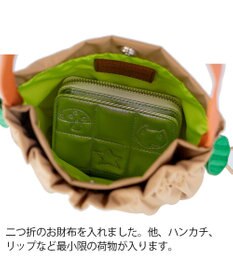 tsumori chisato CARRY ギャザー ショルダーバッグ ミニバッグ ポシェット