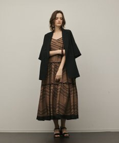 GRACE CONTINENTAL キカプリントキャミワンピース