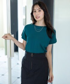 ANY SIS 【接触冷感・UVカット・洗える】ビューティクール フレンチ ニットＴ