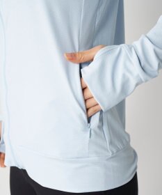 OP／FILA 【FILA】ラッシュガードブロックメッシュ スタンドカラージャケット