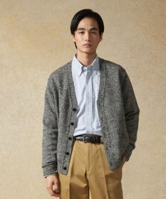 J.PRESS MEN 【120th anniversary】British Pure Wool Regimental Cardigan