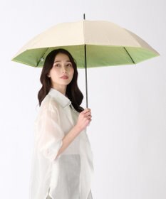 MOONBAT ハニカム断熱パラソル グラデーション長傘 晴雨兼用 日傘 一級遮光 UV 耐風