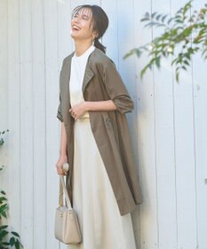 ANY 【UVケア・接触冷感・洗濯機可】ドロストピケ カーディガン