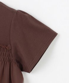 Feroux 【汗ジミが目立たない・洗える】バルーンチュール Tシャツ