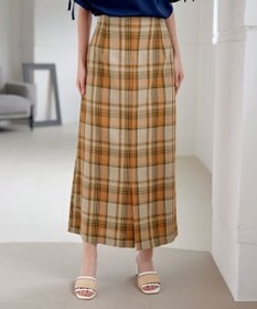 Tiaclasse 【洗える】カラミチェックスカート