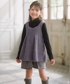 組曲 KIDS 【S-Lサイズ】シャギーニット キャミソール