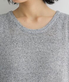 Green Parks 前後２ｗａｙ　ミックスカラーノースリーブニット