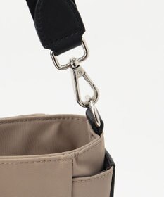 Y'SACCS ナイロン×リサイクルレザー　ホック2WAYトート　Sサイズ