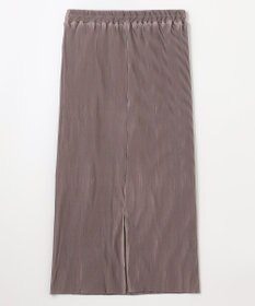 ANY 【洗濯機可】プリーツジャージタイトスカート