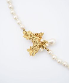 monshiro 【コットンパール】ヤマブドウショート ネックレス