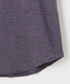 JOSEPH ABBOUD 【洗える】ドットジャガード ジャージー シャツ