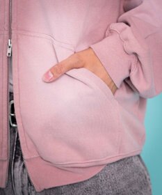 WEGO 【ユニセックス着用ITEM/MLサイズ展開】グラフィックZIPパーカー