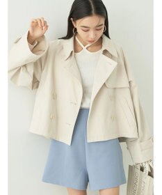 earth music&ecology ショートトレンチコート