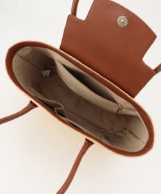 LA BAGAGERIE フラップかごトートバッグ