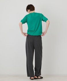 GRACE CONTINENTAL ハーフスリーブニットカーディガン
