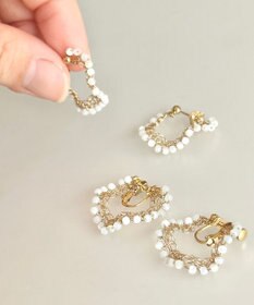 CASUMINO sweet pie mini 白蝶貝ピアス