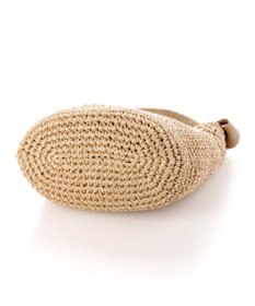 UNBILLION カシュカシュ cachecache / 下がりグログランクロッシェ2wayミニトート