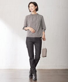 J.PRESS LADIES 【洗える】BASIC STRETCH DENIM スキニー パンツ