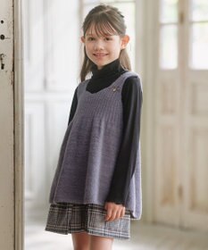 組曲 KIDS 【S-Lサイズ】シャギーニット キャミソール