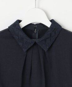 J.PRESS LADIES プレーティングジャージー レース襟 カットソー