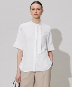 ICB 今期物　ブラウス ICB ブラウス シャツ 「WEB限定・洗える」 シルキーツイル