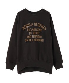 AMERICAN HOLIC ネップ裏毛ロゴスウェット