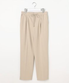 自由区 ライトフィールジャージータックテーパード パンツ [新色]ベージュⅡ