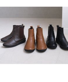 Pointer 本革軽量サイドゴアステッチショートブーツ