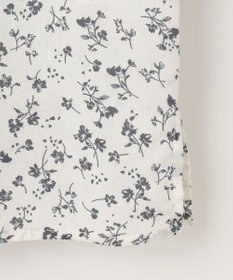 J.PRESS LADIES 【洗える】 スパンローンフラワー ボリュームスリーブ ブラウス