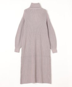 ANY L ハーフジップニットワンピース